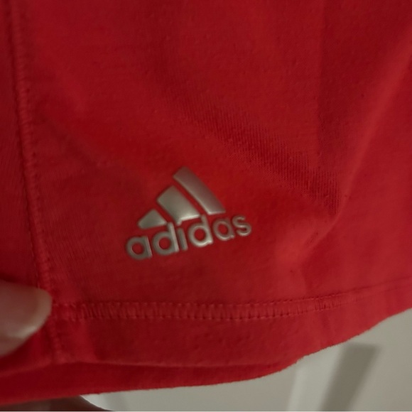 Adidas Women's pink Sleeveless Polo Top - Picture 3 of 9